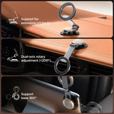 Joyroom - Soporte magnético para coche, totalmente metálico, con el imán más fuerte, plegable, para salpicadero de coche, soporte para teléfono Tesla para iPhone 15 y 14