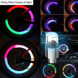Motion-Activated LED Wheel Lights – Tire Valve Caps for Cars, Motorcycles & Bicycles