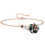 Personalized Photo Projection Bracelet – Custom Picture Jewelry Gift for Loved Ones