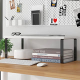 Adjustable Computer Monitor Stand – Ergonomic Desktop Riser for Office & Home Organization