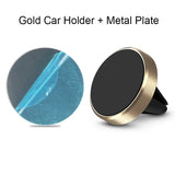 Soporte magnético universal para teléfono de coche para iPhone, Samsung y más: soporte seguro para rejilla de ventilación
