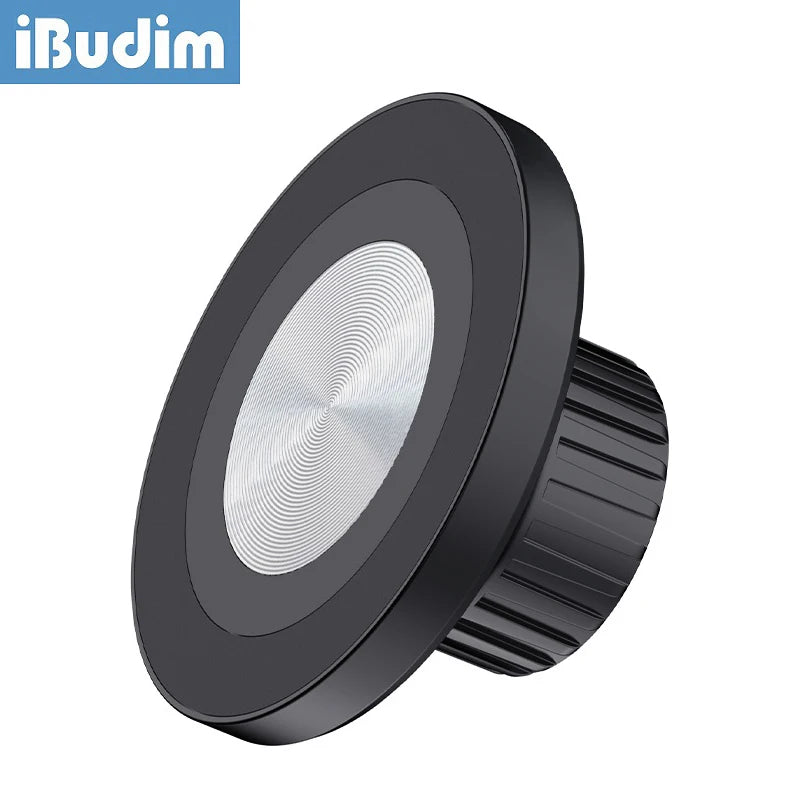Base magnética para soporte de teléfono para automóvil: compatible con MagSafe y soporte con cabezal esférico de 17 mm