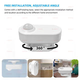 Smart PIR Motion Sensor with 24G mmWave Radar – Zigbee Compatible for Home Automation