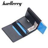 Men's PU Leather Mini Wallet – Compact, Stylish, and Functional