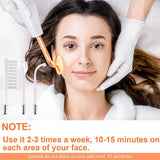 High Frequency Facial Wand for Skin Tightening, Acne Treatment & Anti-Aging