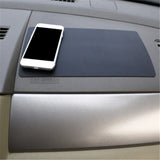 🚗 Alfombrilla antideslizante adhesiva para salpicadero de coche de gran tamaño: almohadilla de silicona para guardar el teléfono y las llaves 📱