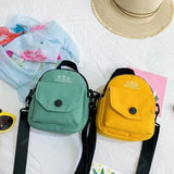 Women’s Canvas Crossbody Flap Bag – Casual Lightweight Shoulder Handbag
