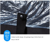 Papelera portátil plegable para coche: papelera colgante impermeable