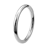 Minimalist Thin Stainless Steel Rings – Stackable Gold & Silver Bands for Women & Men