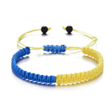 Trendy Ethnic Cotton Rope Chain Bracelet - Adjustable Geometric Design for Men & Women