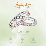Stainless Steel Hologram Bracelet – Stylish & Durable Unisex Link Chain Jewelry