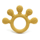 Mordedor de silicona Erduo para bebés, juguetes para la dentición con ansiedad, cuentas para masticar de 0 a 12 meses, chupete sensorial para aliviar la encía