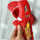 Lightning McQueen EVA Slippers – Waterproof Disney Sandals for Adults & Teens