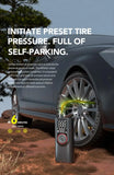 Portable 6000mAh Wireless Tire Inflator – Fast Car, Bike, and Motorcycle Air Pump