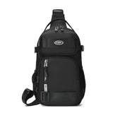 Unisex Oxford Chest Sling Bag – Lightweight Casual Shoulder Pack for Everyday Use