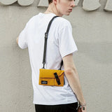 Men’s Mini Oxford Crossbody Bag – Lightweight Casual Chest & Shoulder Pouch for Mobile Essentials