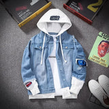 Men's Casual Denim Jacket with Cotton Lining – Stylish & Comfortable Outerwear for Spring & Autumn