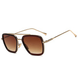 Gafas de sol con degradado retro Krokodil 66218: gafas antirreflejos UV400 para hombre