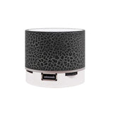 Mini Wireless Bluetooth Speaker with LED Lights & Super Bass – Portable Stereo Sound for Home & Outdoor Use