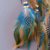 Handmade Tree of Life Dream Catcher with Feathers & Beads