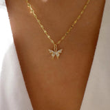 Collar vintage de varios estilos en color dorado nuevo para mujer, conjunto de collares con colgante de cristal multicapa de estilo bohemio y moderno, regalos de joyería