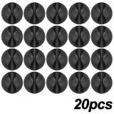5/50 unidades de mini organizadores de cables con clips para cables de carga USB, organizadores de escritorio, protectores de cables para el hogar, la oficina y el coche