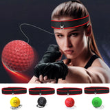 Boxing Reflex Ball with Adjustable Headband – Improve Hand-Eye Coordination & Speed Training