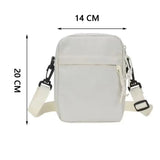 Unisex Oxford Cloth Crossbody Bag – Lightweight Casual Tote for Everyday Essentials