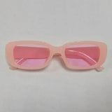 Retro Rectangle Sunglasses for Women – UV400 Vintage Fashion Eyewear with Anti-Glare Lenses