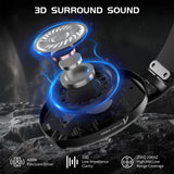 Wireless Gaming Headset with 2.4GHz, Bluetooth, and Wired Connectivity, 40mm Drivers, Noise-Canceling Mic & 50H Battery Life