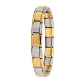 Stainless Steel Hologram Bracelet – Stylish & Durable Unisex Link Chain Jewelry