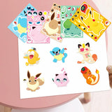 Pokémon Pikachu DIY Temporary Tattoo Stickers for Birthday Parties