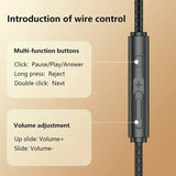 90° Angle Wired Gaming Headset with Mic - HiFi Surround Sound for Samsung/iPhone (3.5mm & Type-C)