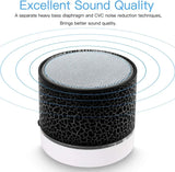 Mini Wireless Bluetooth Speaker with LED Lights & Super Bass – Portable Stereo Sound for Home & Outdoor Use
