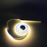 Tira de luces LED con sensor de movimiento: luz nocturna a batería para armarios y escaleras