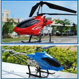 80cm Large RC Helicopter with Remote Control - 3.5CH Durable Drone for Outdoor Flying