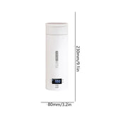 Portable Electric Travel Kettle – 500ml Quick Boiling Bottle with Temperature Control