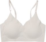 Seamless Wireless Push-Up Bra with Ice Silk Comfort