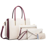 Elegant PU Leather Composite Handbag for Women – Stylish & Structured Fashion Tote