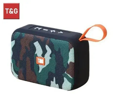 Portable Bluetooth Soundbar – Wireless Mini Speaker with FM Radio, TF Card Support & Waterproof Design