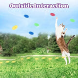 Durable Plastic Flying Disc Toy for Dogs and Cats – Lightweight Pet Frisbee