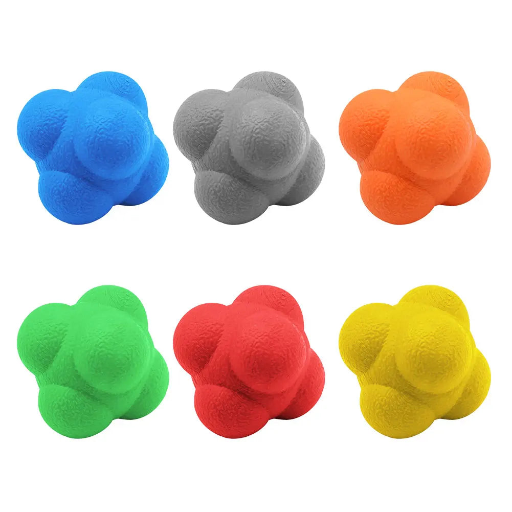 Hexagon Reaction Ball – Reflex, Speed & Agility Trainer for Fitness and Sports