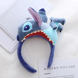 Stitch Hairband – Cute Cartoon Anti-Slip Hair Band for Skincare & Cosplay