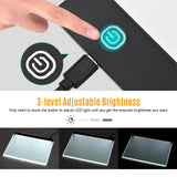 Ultra-Thin LED Light Drawing Tablet with Adjustable Brightness – USB-Powered Tracing Board for Artists and Designers