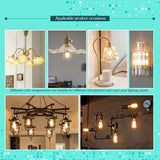 Vintage LED Edison Bulb – E14 & E27 | 2W-8W | 220V | Warm White Filament Light