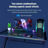Magnetic Bluetooth 5.3 Mini Speaker – RGB Portable Wireless Speaker with Phone Holder & 7H Battery