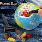 Planet Series Mining Exploration Kit for Kids – Educational Digging Adventure with Ores and Gems