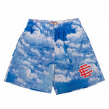 Men’s Floral Mesh Gym Shorts – Lightweight Summer Athletic Shorts for Sports, Beach & Casual Wear