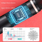 Wireless Bluetooth Karaoke Microphone with Echo Reverb & AUX Input