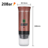 Portable Espresso Maker – 20 Bar Pressure, 3-in-1 Coffee Machine for Travel & Home